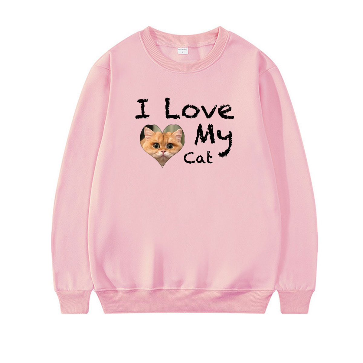 I Love My Cat Sweatshirt