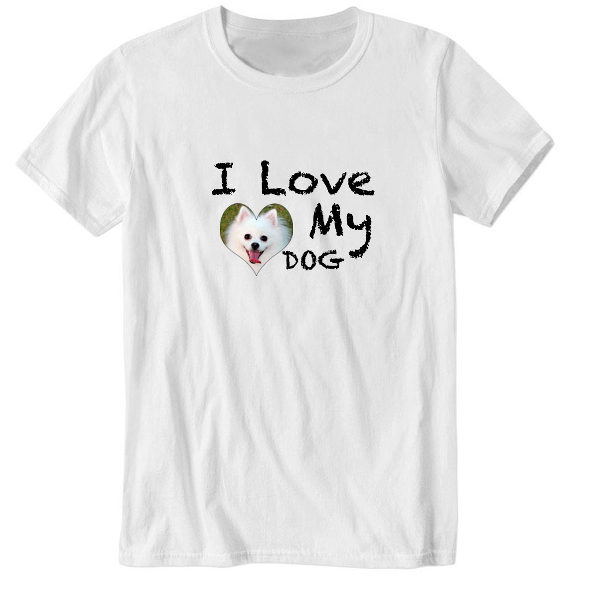 I love my dog t shirt